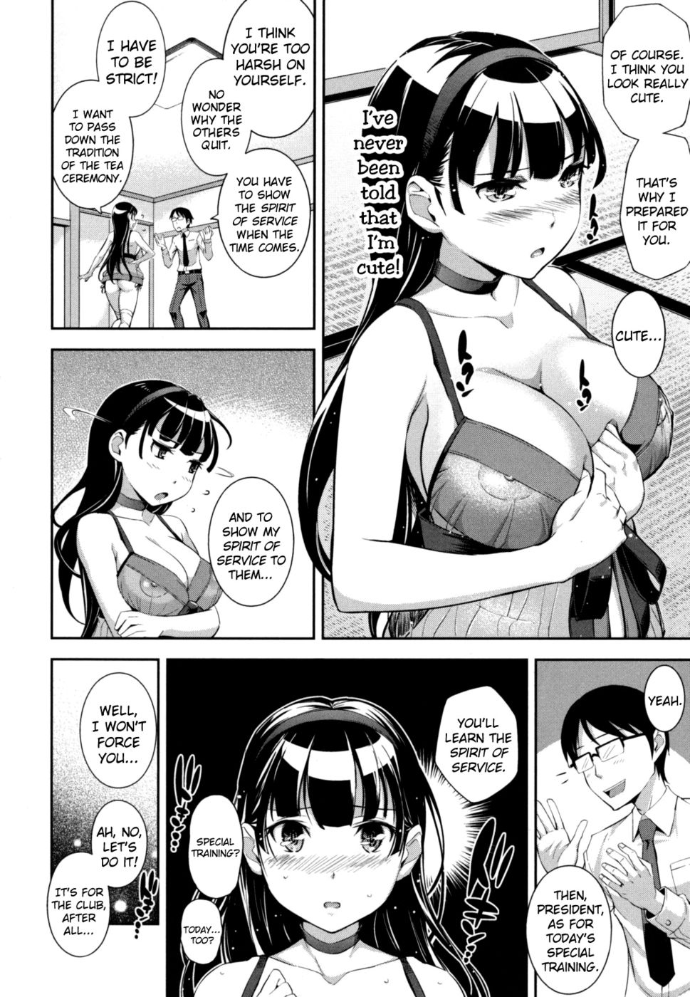 Hentai Manga Comic-The Club President Kagurazawa Kaede's Perfect Disguise-Read-4